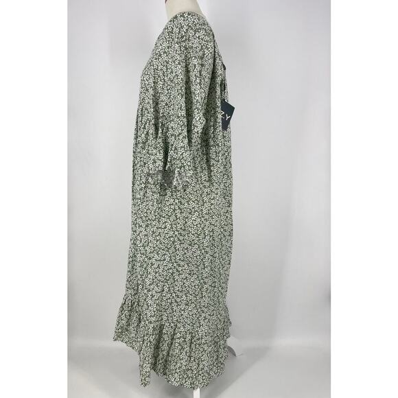 Cozy NWT 4X Floral Dress (B23#5) - Picture 2 of 6